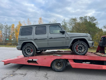 Доставка на открытом автовозе